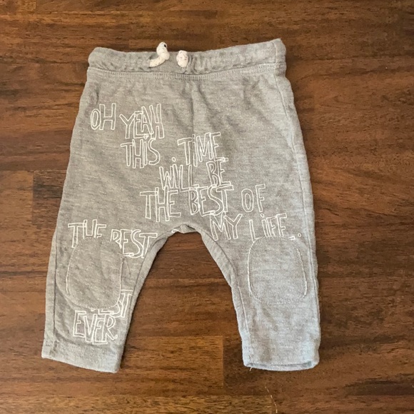 Zara Other - Zara baby pants 6-9 month cotton joggers